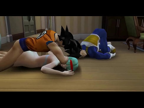 Vegeta has a nightmare Goku Fucks His Wife Bulma In Front of the Netorare Hentai