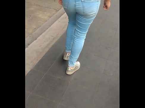 Hermosa culo en jeans