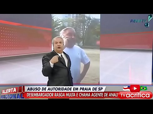 colocou no rabo do desembargador com