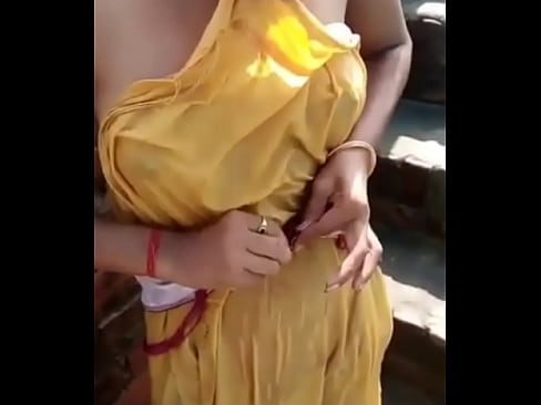 Indian wife changing clothes