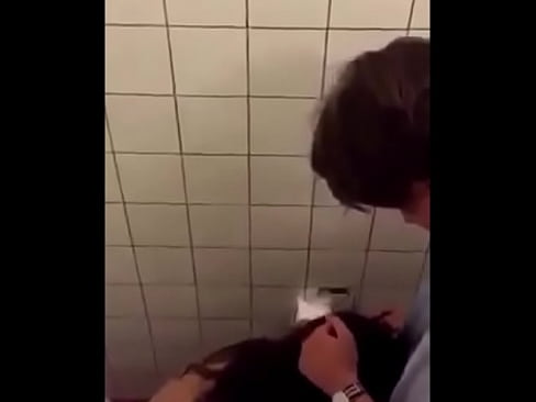 Teen Doesnt Notice Being Recorded While In The Bathroom