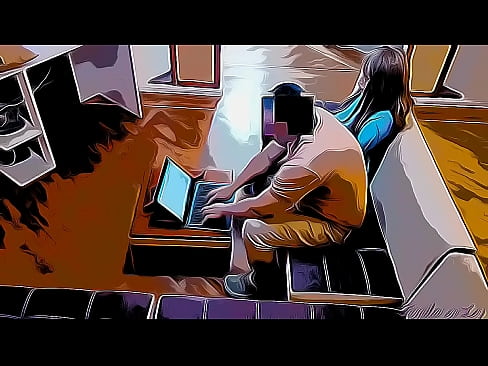 Young Hot Wife Cheats on Husband When He is Working in Lapto NTR Cartoon Hentai