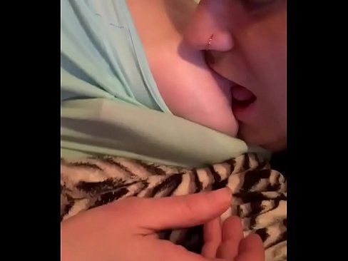 Snow White gets her titties sucked on