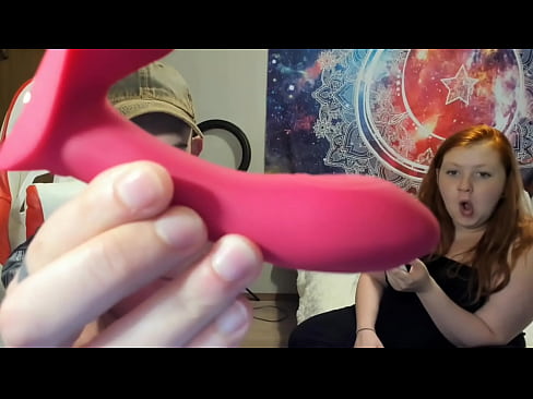 Porn Couple Reviews Sex Toy from Animour Before She Masturbates and Cums with Toy featuring Sin Spice