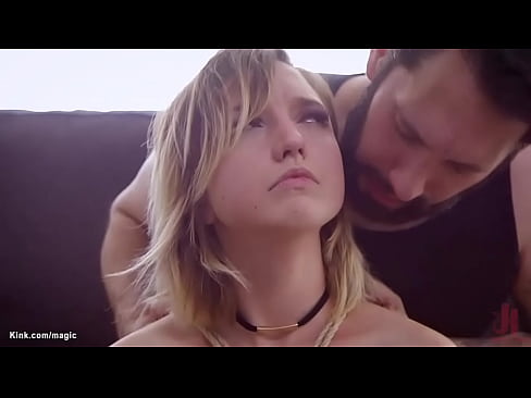 Blonde teen stepdaughter Eliza Jane with strap on cock fucks bound busty MILF stepmom Ryan Keely then Tommy fucks them both in threesome family roleplay  Blonde teen stepdaughter Eliza Jane with strap on cock fucks bound busty MILF stepmom Ryan Keely then Tommy fucks them both in threesome family roleplay