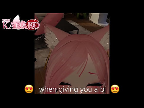 VTUBER KANAKO gives you a BJ and lets you CUM INSIDE HER MOUTH!!!!!
