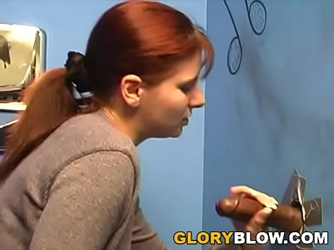 Redhead Dominica Suck Huge Black Dick - Gloryhole