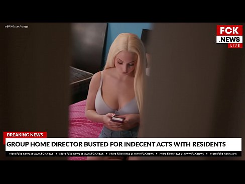 FCK News - Busty Teen Banged By The Group Home Admin