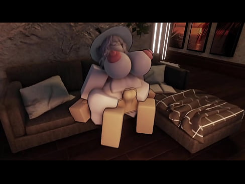Having hard sex with Roblox whore in a condo