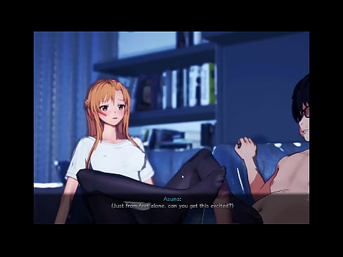 Asuna have sex when we are in a video call and i can't see anything..... Art Online NTR 2 Part 18  Asuna have sex when we are in a video call and i can't see anything..... Art Online NTR 2 Part 18
