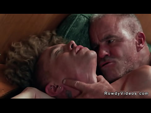 Young blonde gay Harley Xavier bent over spreading ass to old man Dale Savage then Dale rimming and rough anal fucking bareback  Young blonde gay Harley Xavier bent over spreading ass to old man Dale Savage then Dale rimming and rough anal fucking bareback