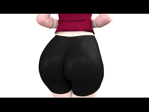 Sakura's giant butt