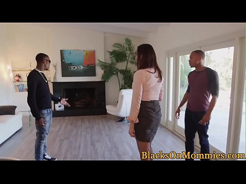 Realestate milf interracial pounded hard