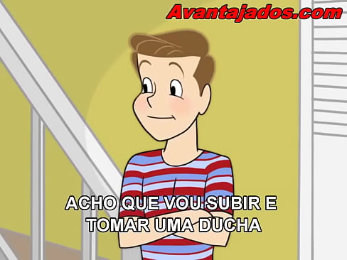 Sexo Cartoon Gay o Peludo do Rabão Guloso