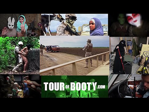 TOUROFBOOTY - Young In Hijab Getting Fucked On The Battlefield