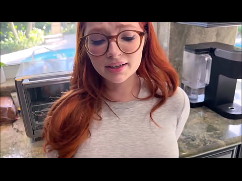 Redhead StepDaughter Filled With Cum