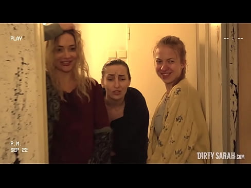 DIRTY SARAH - Perverse Visit Of Young Russian Bitches Who Would Do Anything To Get Some Cash