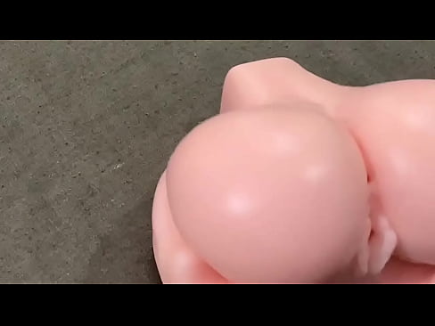 Silicone sex doll ass and pussy fucked
