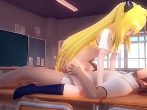 3d hentai girl gets fucked after class by her boyfriend