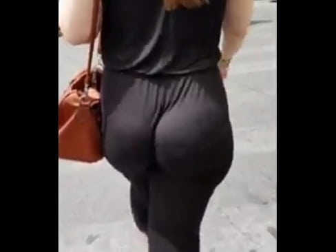Pawg walking on the street