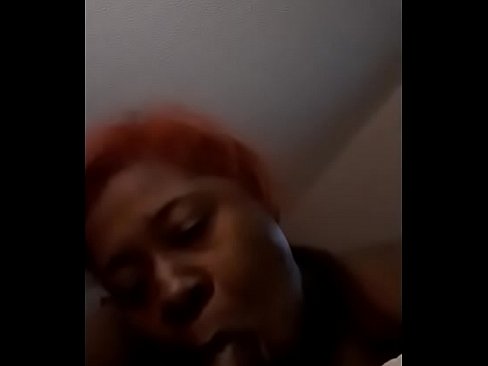 Ebony gf gets her face paint