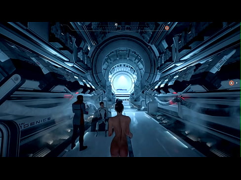 Naked Female Character in Mass Effect Andromeda