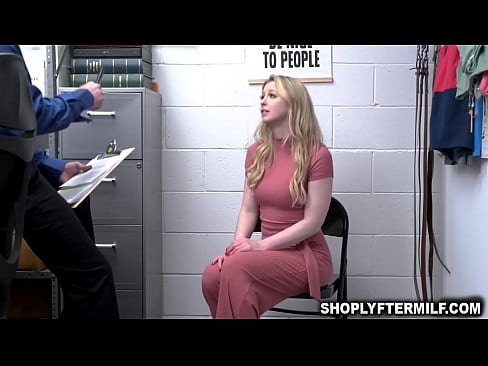 Hot blonde milf shoplifter Sunny Lane enjoying that sexual punishment she receives from the pervy officer  Hot blonde milf shoplifter Sunny Lane enjoying that sexual punishment she receives from the pervy officer