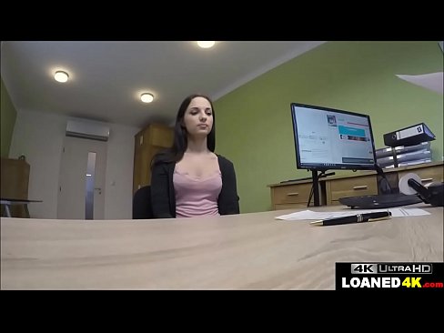 Pussy For Cash At Perverted Business Loan Office
