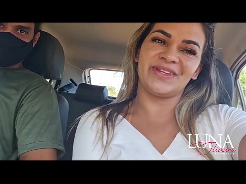 UBER  gozou na boquinha de Luna Oliveira em troca de carona.
