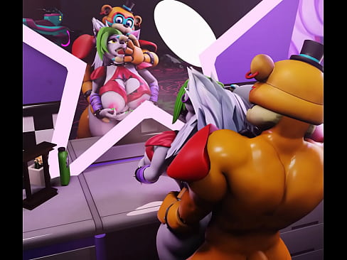 Roxy the wolf fnaf 3D nsfw