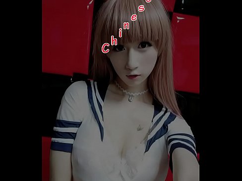 Chinese cute sissy shemale make you fall in love