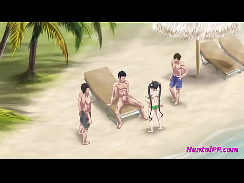 Virgin Babe Multiple Creampie On The Beach - Animation Anime
