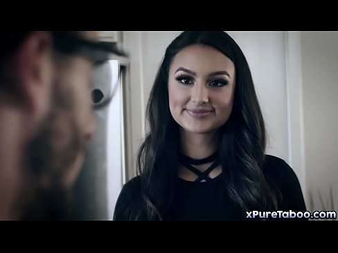 Super hot brunette fucked in kitchen