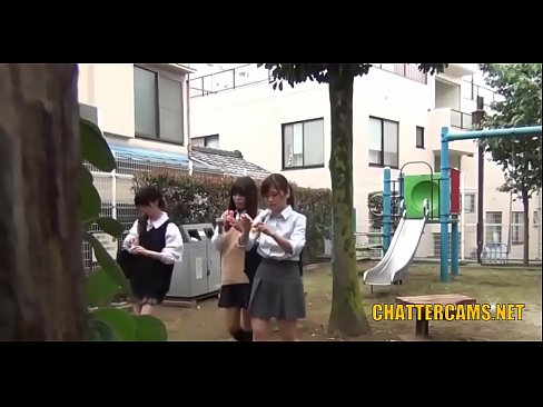 Japaneses Teenagers Urinating Outdoors In Public