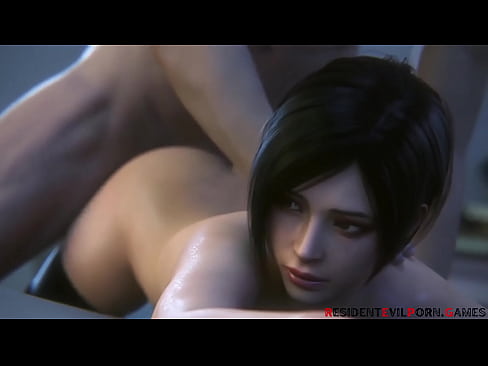 Nice booty 3D Resident Evil MILF getting nailed by huge cocks