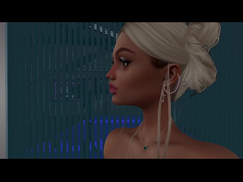 Aurora - camgirl in Second Life rides a sibian and masturbates on camera