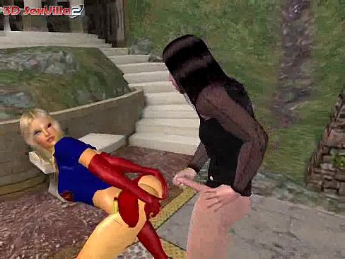 [Fantasy-3dSexVilla 2] Slutty Supergirl anally fucked