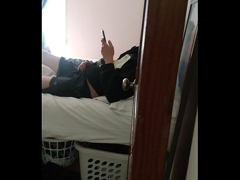 masturbating in private being watched