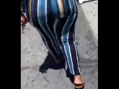 Candid big booty