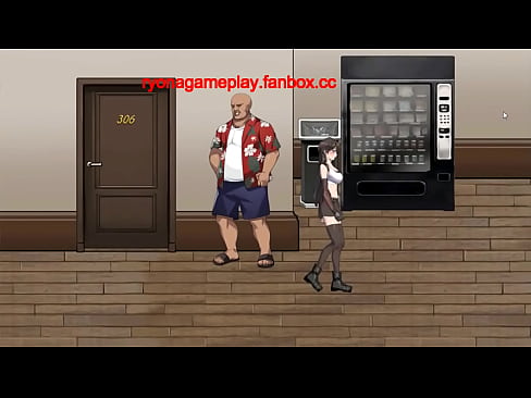Pretty woman in D.city porn hentai game video