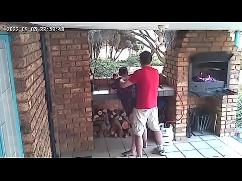 I had an attempted break in ,so I went through my cc tv camera footage and this is how I have to find out my wife is cheating