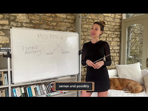 Female Anatomy Lesson with Miss Fox