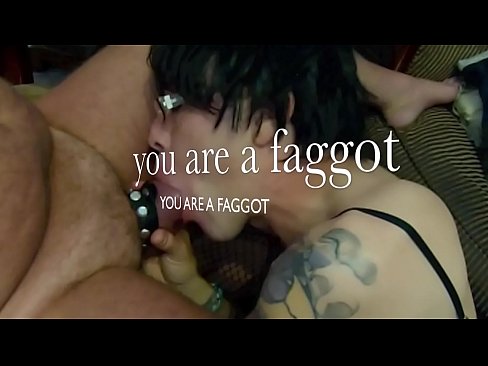 Learn to Suck Cock Sissy Faggot