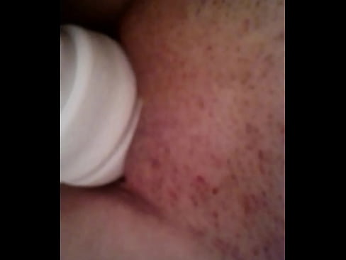Wand on pumped pussy and clit