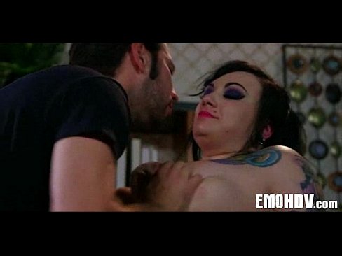 Emo slut with tattoos 0712