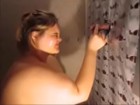 Hot Babe Gets Piss In Face At A Glory Hole B4 Sucking Dick & Getting Cum On Like A Good Slut