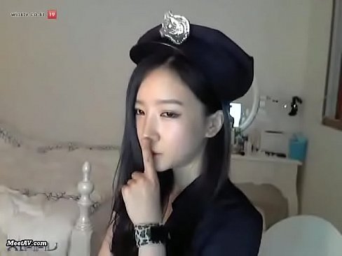 最新 韓國 美女 主播 樸妮唛 之 女警4