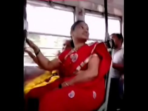 Red Saree Aunty - Big Ass