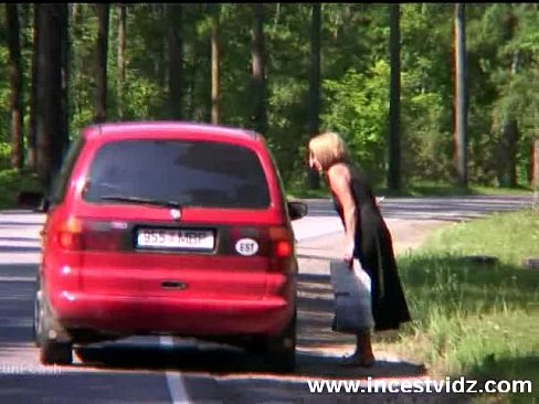 Rocky tries hitch-hiking