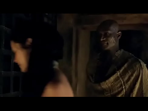 white woman fucks black warrior in Spartacus